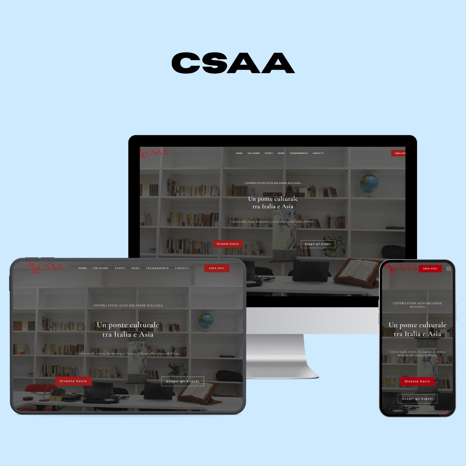 Anteprima del sito CSAA
