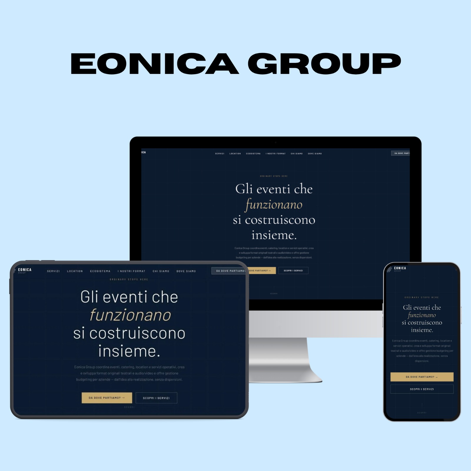 Anteprima del sito Eonica Group